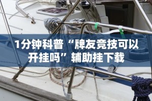 1分钟科普“牌友竞技可以开挂吗”辅助挂下载
