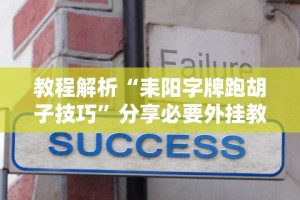 教程解析“耒阳字牌跑胡子技巧”分享必要外挂教程