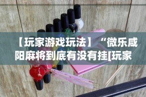 【玩家游戏玩法】“微乐咸阳麻将到底有没有挂[玩家必赢神器]