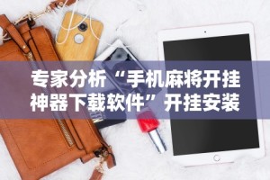 专家分析“手机麻将开挂神器下载软件”开挂安装教程