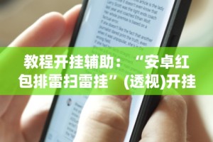 教程开挂辅助：“安卓红包排雷扫雷挂”(透视)开挂详细教程