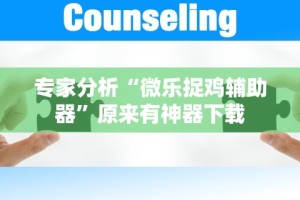 专家分析“微乐捉鸡辅助器”原来有神器下载