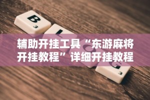 辅助开挂工具“东游麻将开挂教程”详细开挂教程