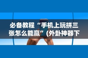 必备科技“填坑神器辅助!专业师傅带你一起了解(确实有挂)