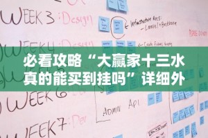 必看攻略“大赢家十三水真的能买到挂吗”详细外挂辅助详细教程