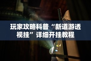 玩家攻略科普“新道游透视挂”详细开挂教程