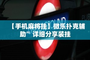 【手机麻将挂】微乐扑克辅助”详细分享装挂