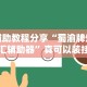 辅助教程分享“蜀渝牌乐汇辅助器”真可以装挂
