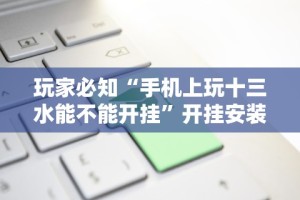 玩家必知“手机上玩十三水能不能开挂”开挂安装教程