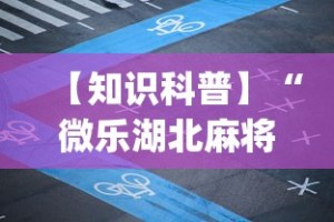 【知识科普】“微乐湖北麻将怎么提高胜率开挂”开挂(透视)辅助教程