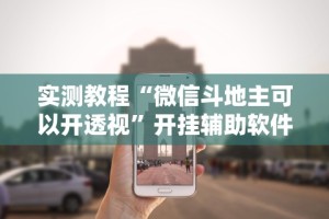 实测教程“微信斗地主可以开透视”开挂辅助软件教程