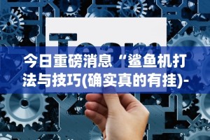 全网解答｜“决胜麻将外卦和内卦”开挂辅助脚本+详细开挂