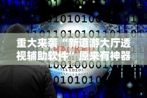 重大来袭“新道游大厅透视辅助软件”原来有神器下载