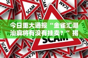 今日重大通报“金雀汇潮汕麻将有没有挂卖？”揭秘透视辅助万能挂用法