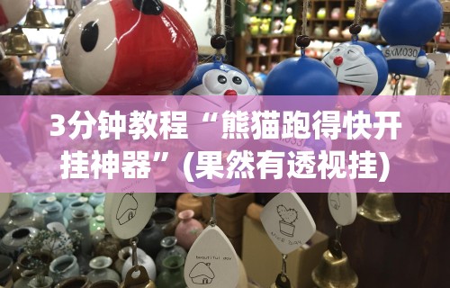 3分钟教程“熊猫跑得快开挂神器”(果然有透视挂)