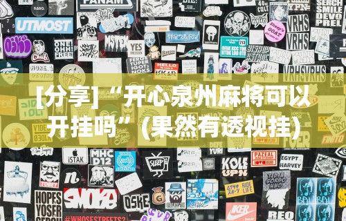 [分享]“开心泉州麻将可以开挂吗”(果然有透视挂)