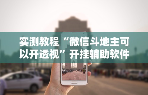 实测教程“微信斗地主可以开透视”开挂辅助软件教程