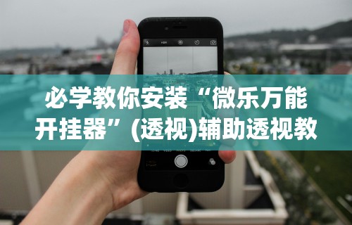 必学教你安装“微乐万能开挂器”(透视)辅助透视教程