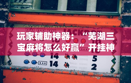 玩家辅助神器：“芜湖三宝麻将怎么好赢”开挂神器{透视辅助}全揭秘