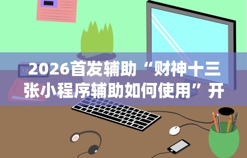 2026首发辅助“财神十三张小程序辅助如何使用	”开挂(透视)辅助教程