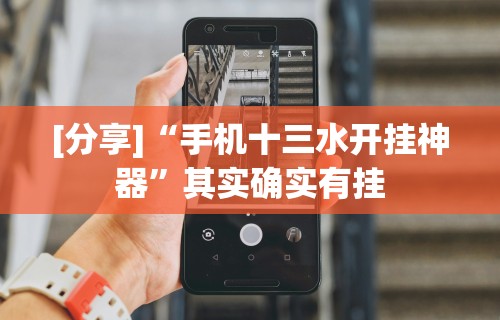 [分享]“手机十三水开挂神器”其实确实有挂