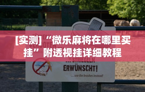 [实测]“微乐麻将在哪里买挂”附透视挂详细教程