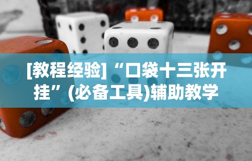 [教程经验]“口袋十三张开挂”(必备工具)辅助教学