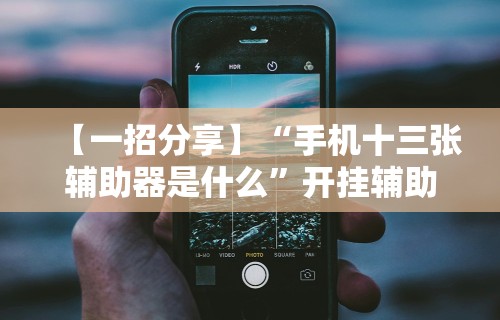 【一招分享】“手机十三张辅助器是什么”开挂辅助详细步骤