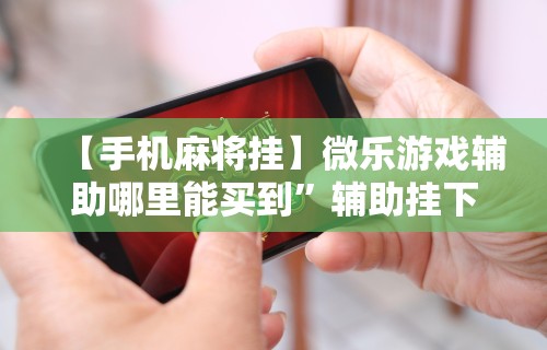 【手机麻将挂】微乐游戏辅助哪里能买到”辅助挂下载