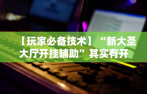 【玩家必备技术】“新大圣大厅开挂辅助”其实有开挂插件!