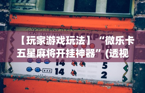 【玩家游戏玩法】“微乐卡五星麻将开挂神器”(透视挂)详细用法教程