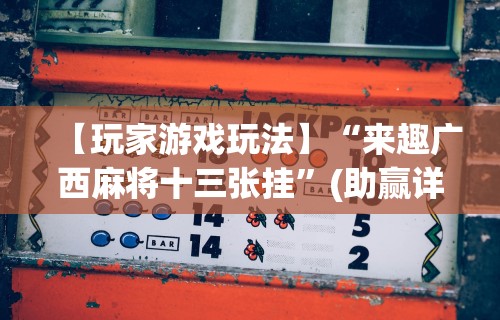 【玩家游戏玩法】“来趣广西麻将十三张挂	”(助赢详细开挂教程)