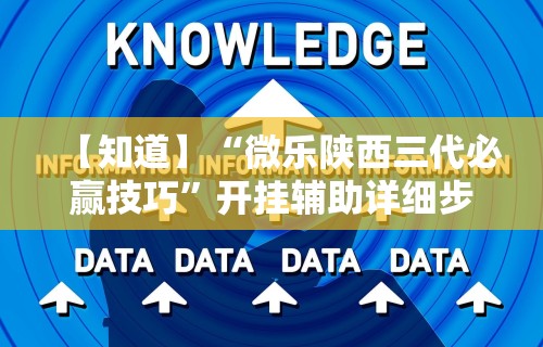 【知道】“微乐陕西三代必赢技巧”开挂辅助详细步骤