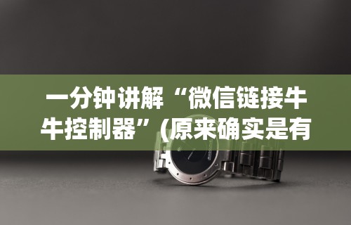 一分钟讲解“微信链接牛牛控制器	”(原来确实是有挂)