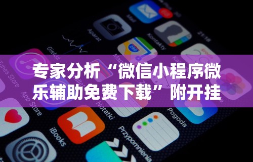 专家分析“微信小程序微乐辅助免费下载”附开挂脚本详细步骤