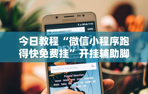 今日教程“微信小程序跑得快免费挂	”开挂辅助脚本+详细开挂