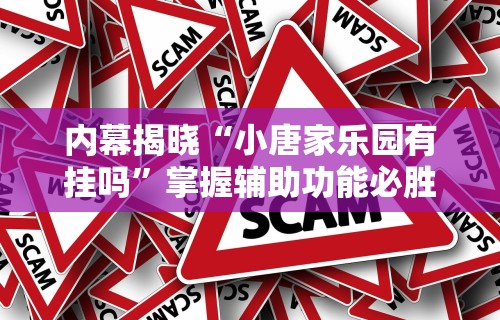 内幕揭晓“小唐家乐园有挂吗”掌握辅助功能必胜规则