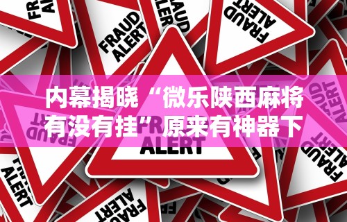 内幕揭晓“微乐陕西麻将有没有挂”原来有神器下载！