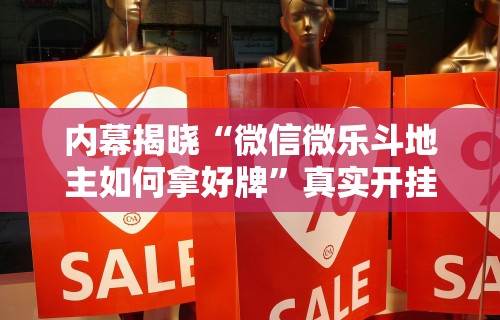 内幕揭晓“微信微乐斗地主如何拿好牌	”真实开挂技巧分享