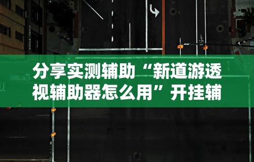 分享实测辅助“新道游透视辅助器怎么用”开挂辅助详细步骤