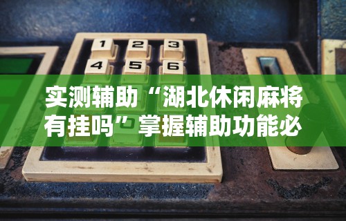 实测辅助“湖北休闲麻将有挂吗”掌握辅助功能必胜规则