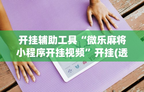 开挂辅助工具“微乐麻将小程序开挂视频”开挂(透视)辅助教程