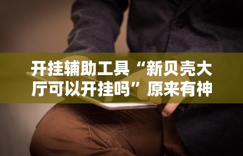 开挂辅助工具“新贝壳大厅可以开挂吗”原来有神器下载!