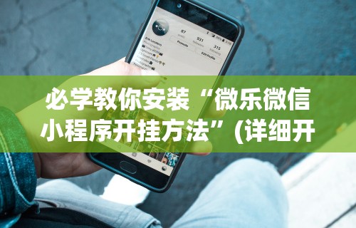 必学教你安装“微乐微信小程序开挂方法	”(详细开挂教程)