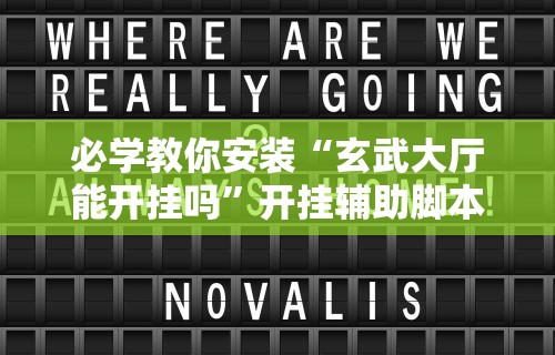必学教你安装“玄武大厅能开挂吗”开挂辅助脚本+详细开挂