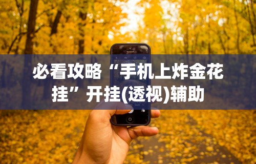 必看攻略“手机上炸金花挂”开挂(透视)辅助