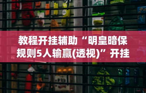 教程开挂辅助“明皇暗保规则5人输赢(透视)”开挂(透视)辅助教程