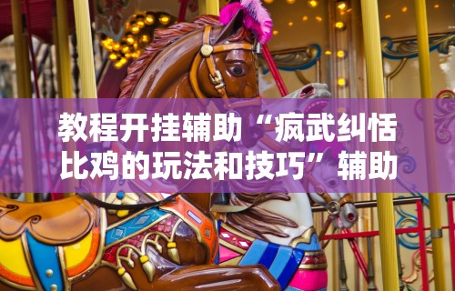 教程开挂辅助“疯武纠恬比鸡的玩法和技巧”辅助挂下载