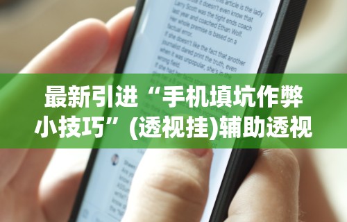 最新引进“手机填坑作弊小技巧	”(透视挂)辅助透视教程