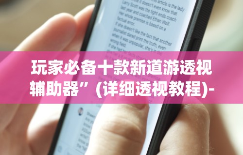玩家必备十款新道游透视辅助器”(详细透视教程)-知乎